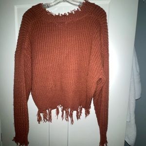 Cropped sweater